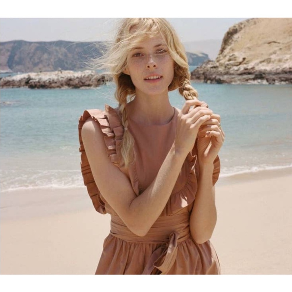 EUC Dôen Savannah Dress in Adobe size XS